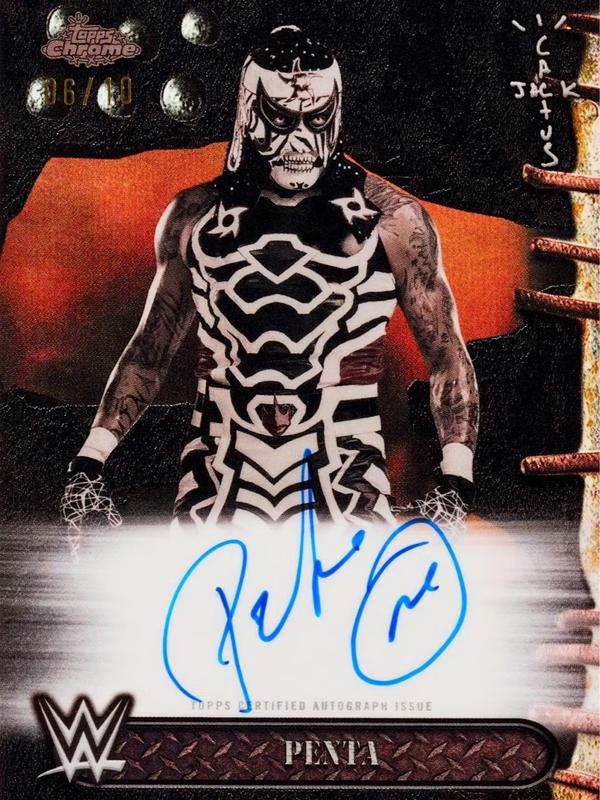 2025 Topps Chrome WWE x Cactus Jack Hobby Box