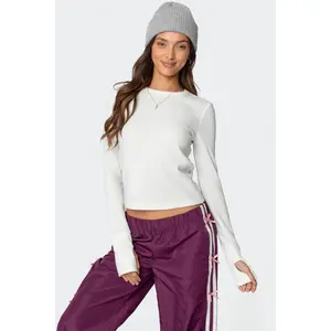 Waffle Long Sleeve T Shirt