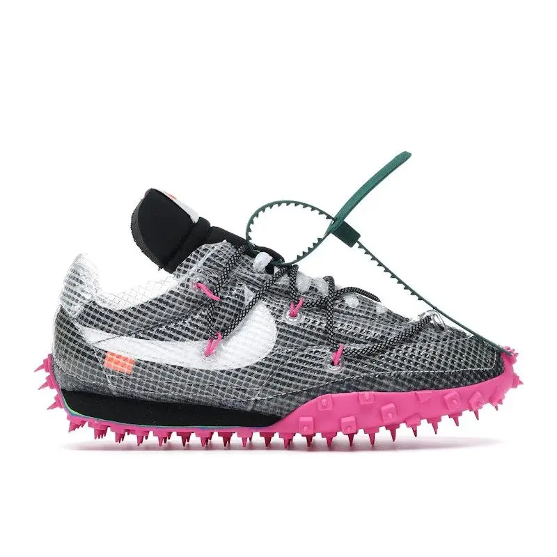 Nike Women's Waffle Racer Off-White Black, from StockX