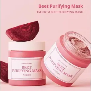 Beet Purifying Mask — Hydrating, Brightening, Repairing & Pore-Cleansing Care for Dull, Oily, and Sensitive Skin, Skincare Moisturizer
