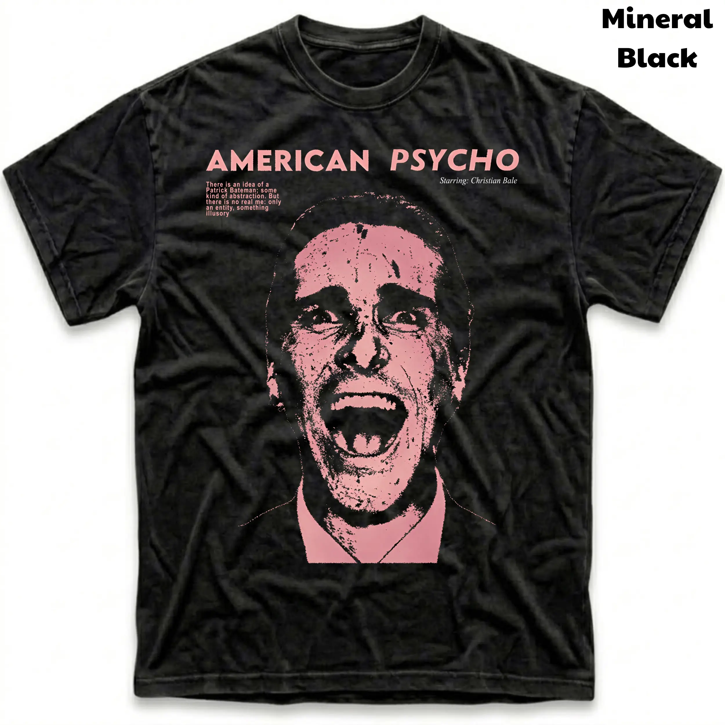 Men's and Women's T-Shirt, Vintage American Psycho Graphic Tee, Horror Movie Tee, Gift T-Shirt, Gothic Grunge Y2K Emo Scene Amity Affliction Style Clothes Menswear Womenswear Streetwear