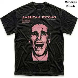 Men's and Women's T-Shirt, Vintage American Psycho Graphic Tee, Horror Movie Tee, Gift T-Shirt, Gothic Grunge Y2K Emo Scene Amity Affliction Style Clothes Menswear Womenswear Streetwear