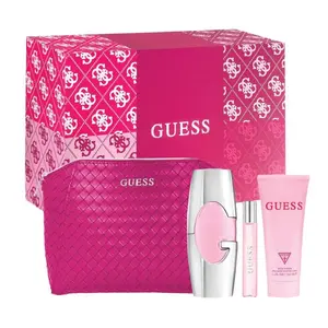 GUESS 4pc Perfume Set for Women - Elegant Fragrance Set for Daily Use & Travel