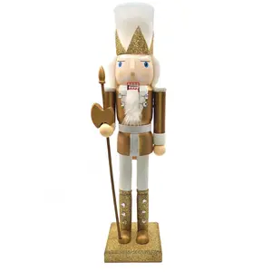 Wooden Winter Guardian Nutcracker Wizardi F07M6-12D