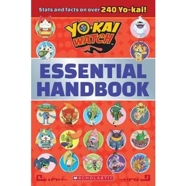 USED Book - Yo-Kai Watch: Essential Handbook by Scholastic (Paperback) - english