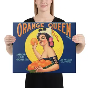 Orange Queen Canvas