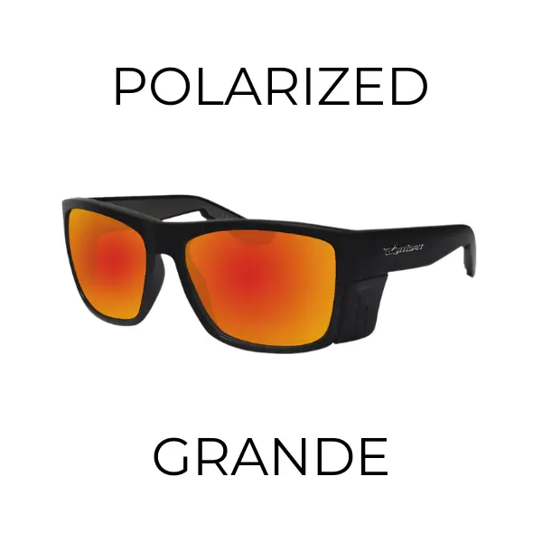 Red Mirror - Polarized GRANDE XL