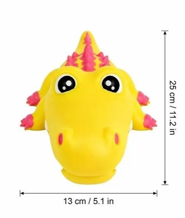 Stress Relief Alligator Squishy Toy, Classic Novelty Toy for Kids & Teens