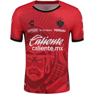 Atlas FC Red Soccer Jersey 2024/25 – Liga MX Football Shirt – Graphic Fan Jersey
