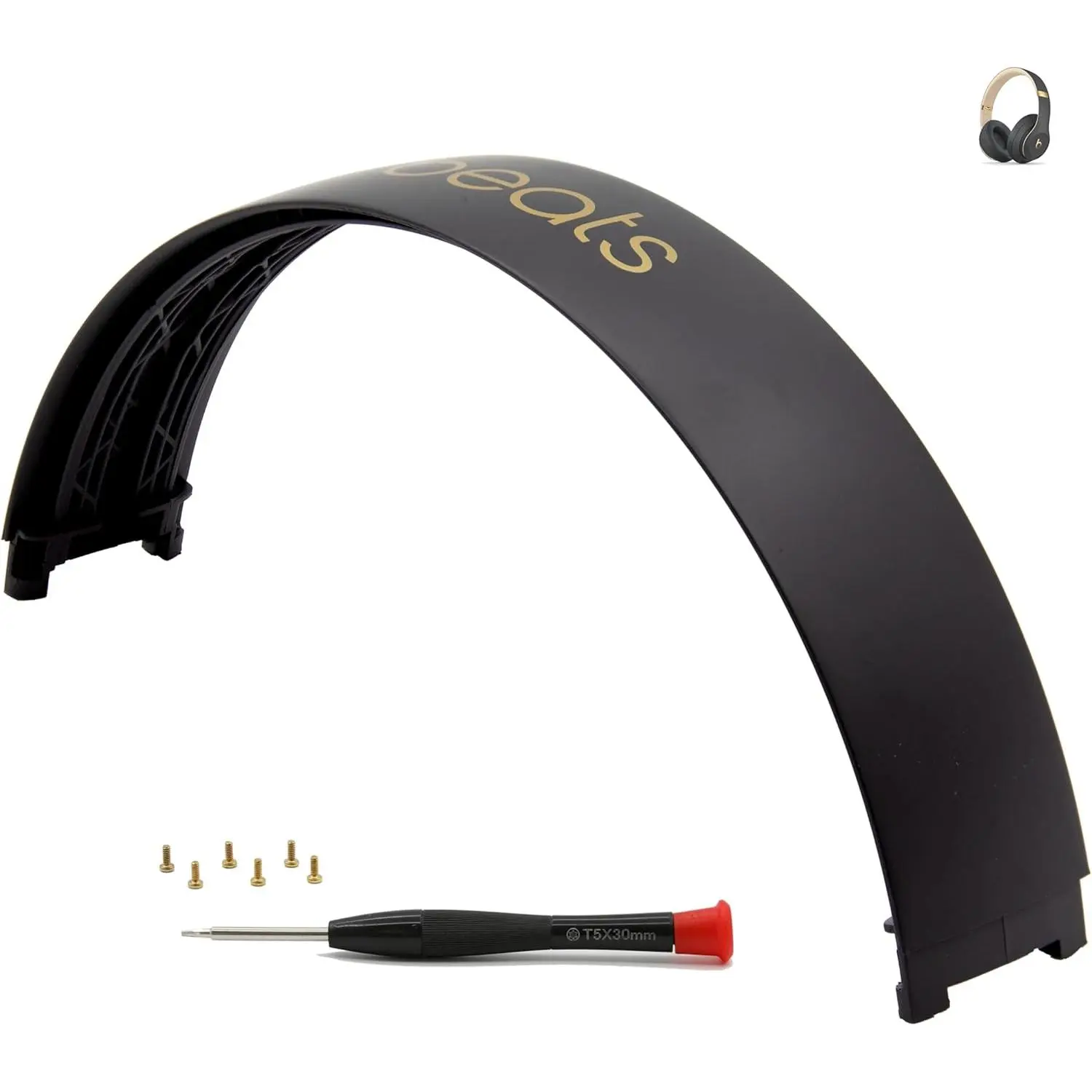 Studio 3 Headband Replacement - Durable & Comfortable Cushion, Compatible with Studio 3 (A1914) & Studio 2 Wired/ (B0500/B0501) Headphones (Studio 3-Shadow Gray)