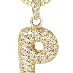 Women's Bubble Letter P Necklace - Fashion Accessory jewelry women