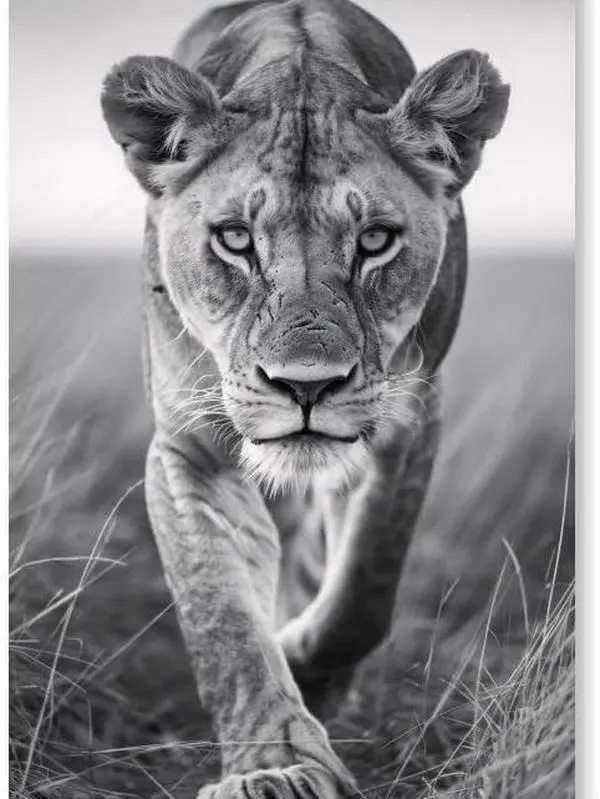 Lioness Posters Room Aesthetics Boys Bedroom Sports Office Decoration Gifts Wall Art Decoration Printing Posters