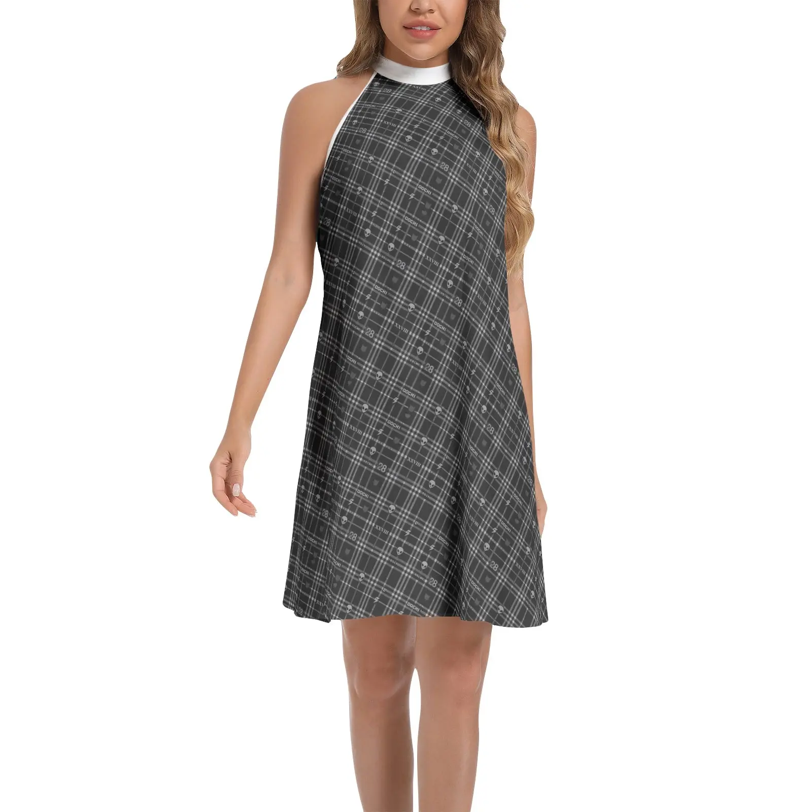 DOCHI Signature Midi Dress - Black