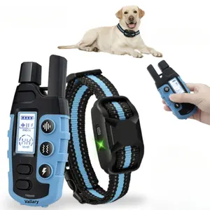 AI Dog Shock Collar 2 Dogs (10-120Lbs) - 3300FT Dog Training Collar with Remote, IPX7 Waterproof Collar with Beep, Vibration, Safe Shock for Large Medium Small Dogs, Keypad Lock and Flashing Light