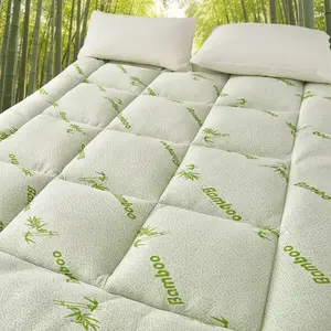 Ultra-Soft Thick Mattress Cover, Breathable Bed Sheet, Plush Filled Quilted Matress, Anti-Slip Elastic Straps, Quick Upgrade, Single/double Size, Quilted Mattress Topper