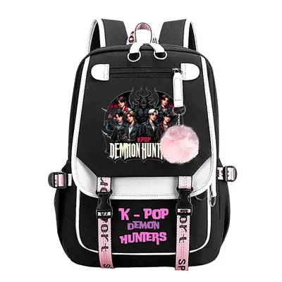 Kids School Backpack K-pop Demon Hunters Saja Boys Backpack