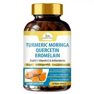 Turmeric Moringa Quercetin Bromelain  Capsules