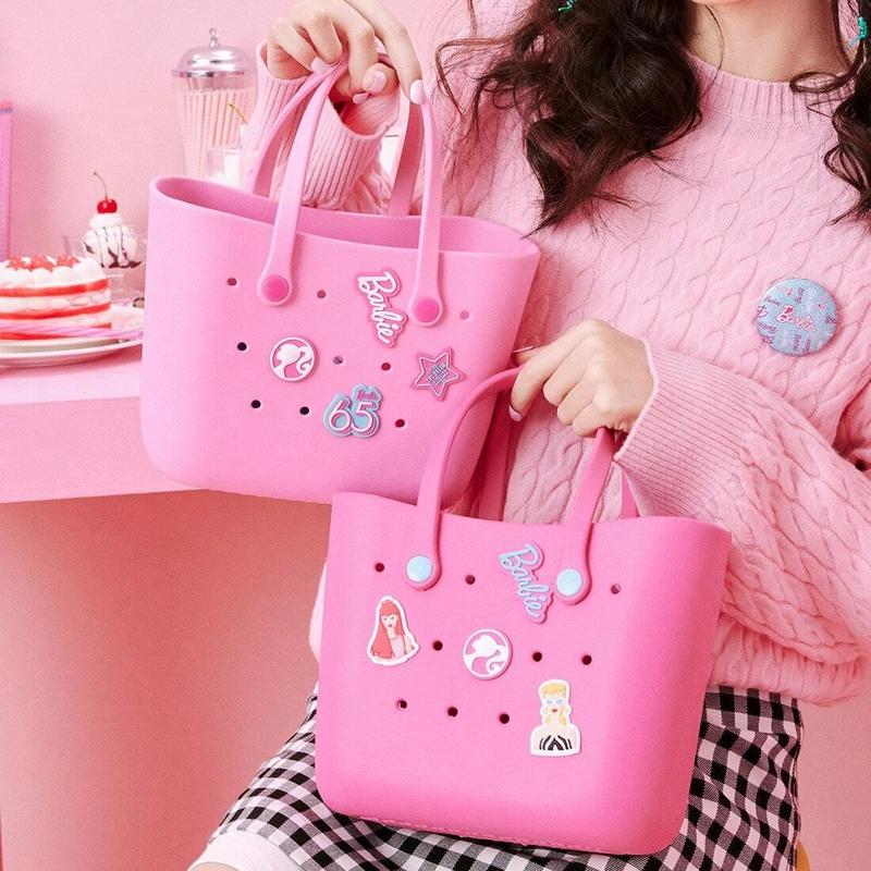Barbie Daylight Shiny Series 3 Color - Cute Design Durable Lunch Bags For Girls Suitable Size Pink Pale Pink Blue Bento Bags With Repairable Handle, Surprise Halloween Gift for Girls and Daughters, Halloween Basket Barbie Daylight Shiny Series 3 Color - Cute Design Durable Lunch Bags For Girls Suitable Size Pink Pale Pink Blue Bento Bags With Repairable Handle, Surprise Halloween Gift for Girls and Daughters, Halloween Basket