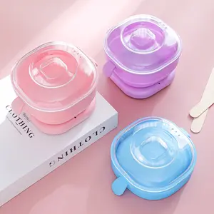 Portable Silicone Wax Warmer | Foldable Pro-Grade Waxing Set for Hair Removal, Skin-Safe, Cosmetic Body Care for Home/Salon Use