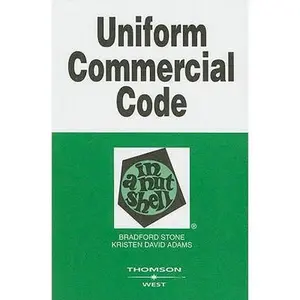 USED-Uniform Commercial Code in a Nutshell (Nutshell Series) by Bradford Stone (Paperback)