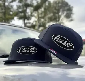 Vintage Peterbilt Snapback Flat Bill Adjustable Hat