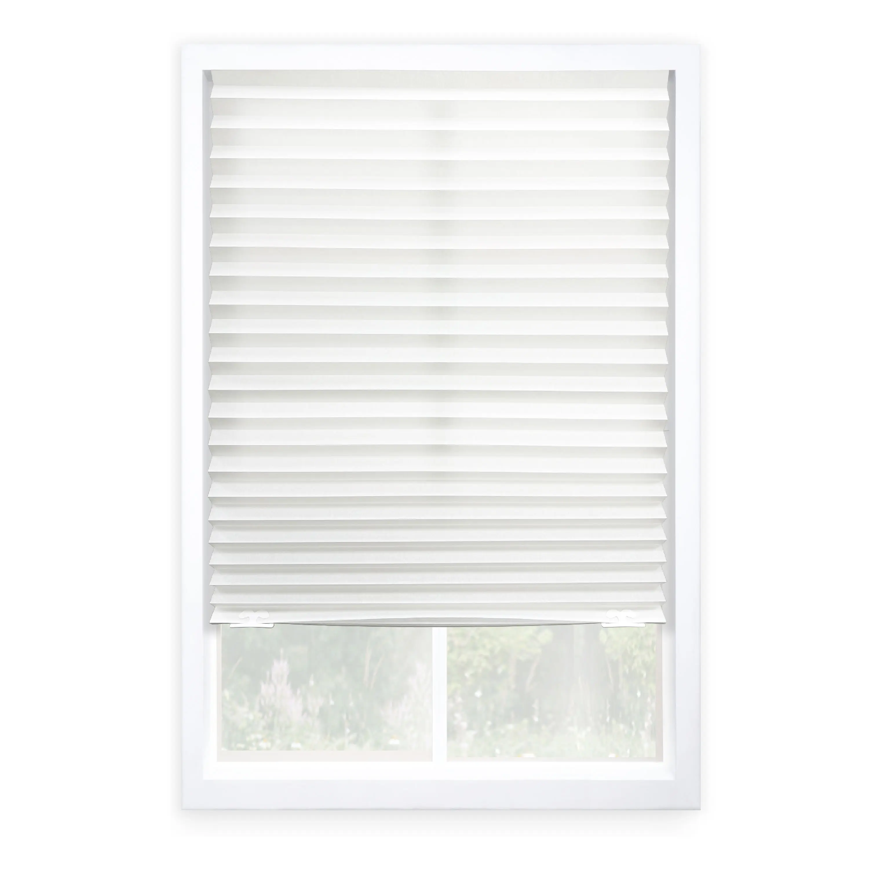 Regal Living No Tool 4-Pack Pleated Shade Windowshades Interior Decoration Accessories