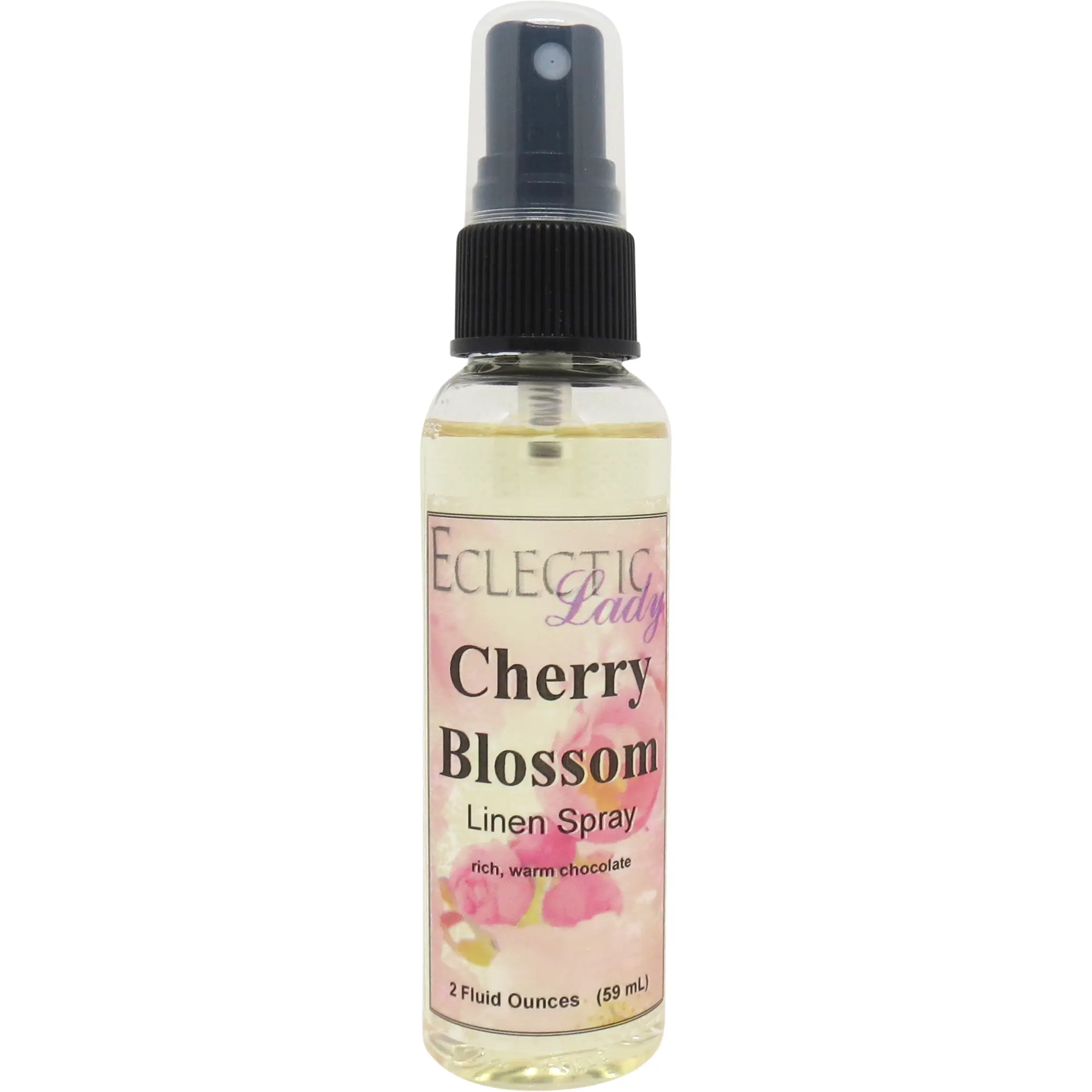 Cherry Blossom Linen and Sheet Spray - No Artificial Colors, Parabens, or Preservatives - Long-Lasting Scent for Bed, Fabric & Pillow