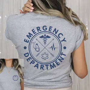 Er Nurse T-shirt, Emergency Medicine Nurse, Gift Er Tech Emergency Room, Rn Gift, Men And Women, Limited Edition Prints, Classic Cotton, Comfort Top