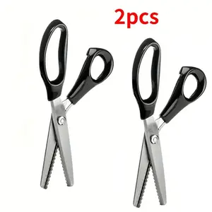 2 pieces of professional tailor scissors set, fabric scissors, heavy-duty fabric scissors, used for cutting fabrics and leather, professional/heavy-duty, stainless steel, left-hand and right-hand fabric scissors, used for tailoring and quilting, used for