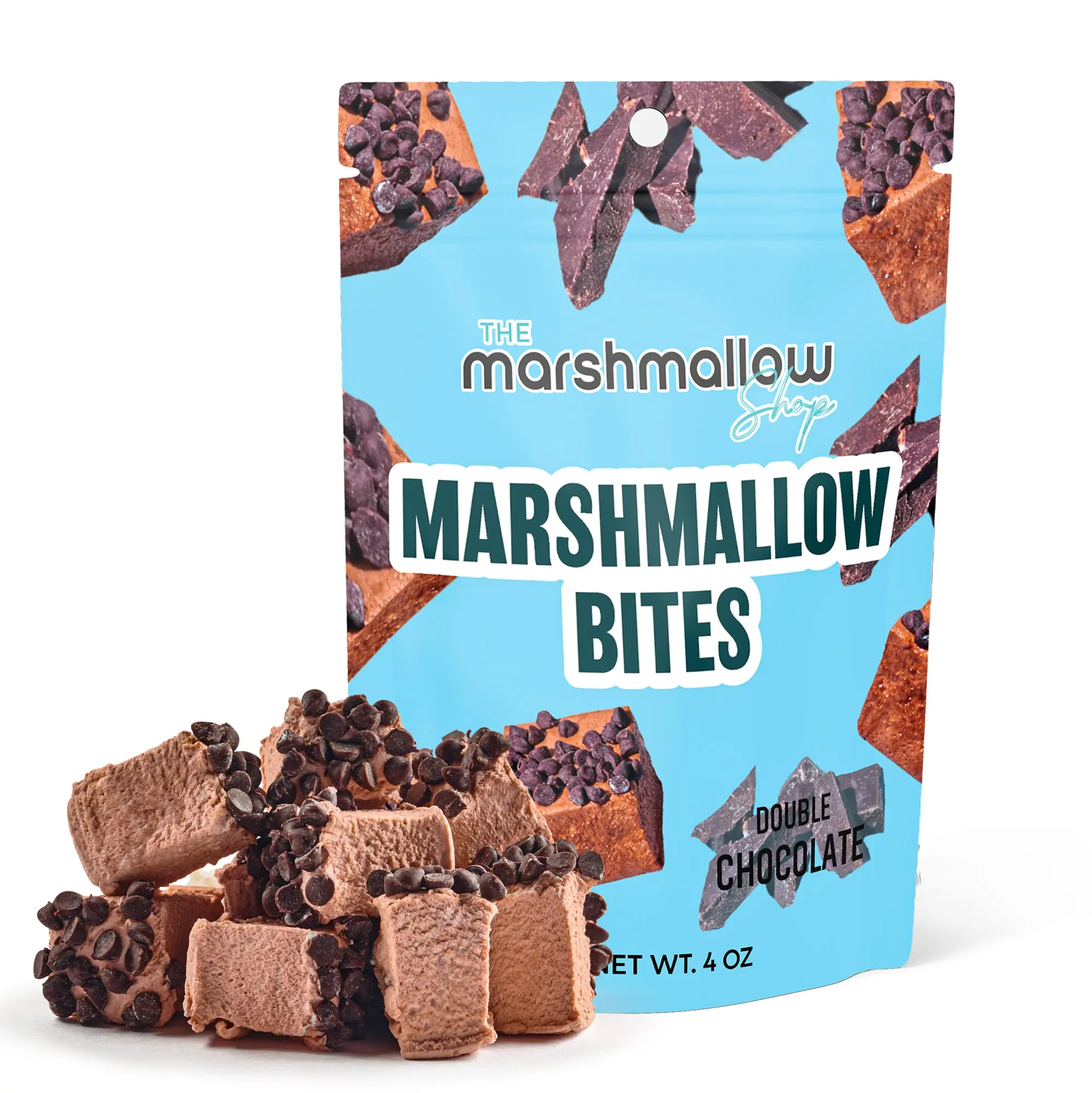 DOUBLE CHOCOLATE MARSHMALLOW BITES DOUBLE CHOCOLATE MARSHMALLOW BITES