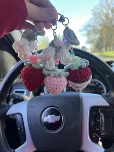 Strawberry Keychain