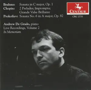 Andrew de Grado - In Memorian 2  [COMPACT DISC - CD]