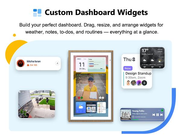 Product Introduction of 【Dual-Mode】ApoloSign Digital Calendar: 15.6" 21.5” Wall Planner Electronic Calendar for Chore Chart, Family Schedules, Smart Touchscreen Interactive Display, Supports All Apps via Google Play 12
