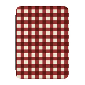 Casely Kindle Case | Checked Twice | Red Plaid