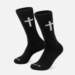 Faith Cross Crew Socks