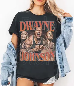 Dwayne Johnson Shirt, Bootleg Vintage Shirt, Unisex Shirt