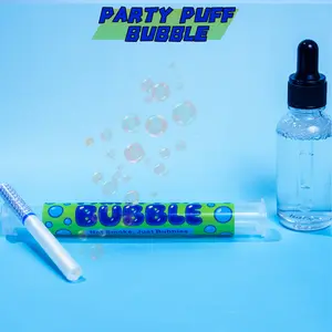 PARTY PUFF BUBBLE  - Cigarette bubble toy-Funny stress-relieving toys,recyclable,Christmas and New Year gifts