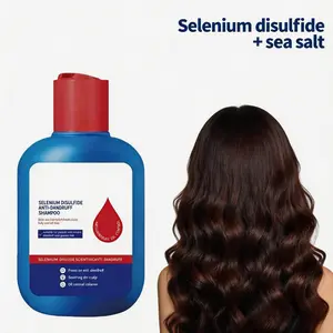 Selenium Disulfide Hair Care Shampoo Oil Control Refreshing Anti-Dandruff Anti-itch Scalp Cleansing Shampoo, 120ML，Itch Scalp Cleansing Formula for Any Hair Type