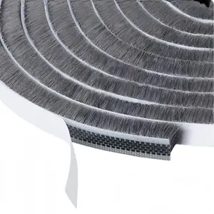 Window Weather Stripping Door Seal, 33 Ft Self-Adhesive Winter Insulation Strip for Exterior Front Door Frame Window Soundproofing Noise Cancelling Window Inserts, 0.35"Wide x 0.2"Thick, Gray