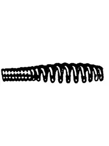 Ridgid 632-62250 3-8 Inch X 35' 10 7M W-Bulb Auger