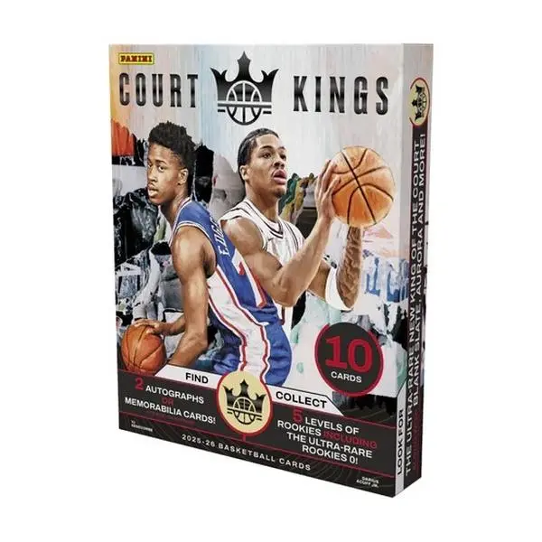 2025-26 Panini Court Kings Basketball Hobby Box 2025-26 Panini Court Kings Basketball Hobby Box