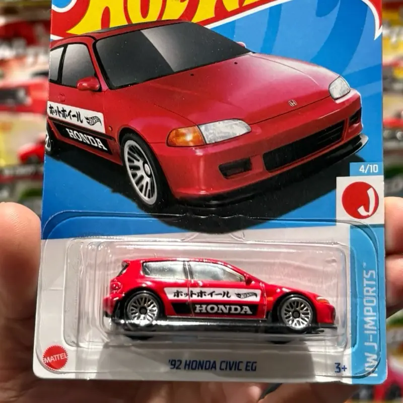 Hw 1992 honda civic Eg diecast car 1:64 scale