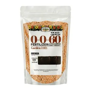 Old Cobblers Farm Wicked Growth 0-0-60 Fertilizer  (5 lbs | 10 lbs | 15 lbs | 20 lbs) Plant Garden