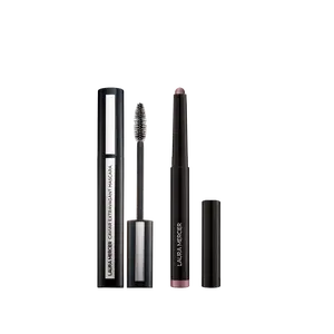 Laura Mercier Caviar Eye Stick Shadow + Extravagant Mascara Bundle - 24HR Wear, Crease-Proof, Smudge-Free