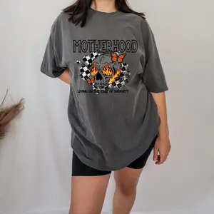 Motherhood On The Edge Of Insanity Shirt/Sweatshirt