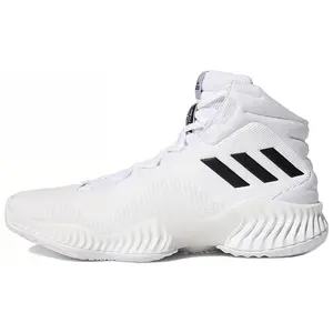 Adidas Pro Bounce 2018 Men's Mid-Top Basketball Shoes in Off-White with Cushioning and Traction Trending Shoes, House White Official Shoes to Get / Maison Mihara