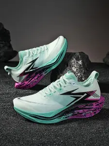 Men's Road Racing Shoes, Fashionable Running Shoes, Unisex Slow Run Sneakers, Field Training Sports Shoes, Lightweight Speed Walking Shoes