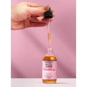 Stimulating Hair Growth Oil- Infused With Herbs, Castor Oil, Rosemary & Black Seed Oil 2oz- Made For All Hair Types Haircare Lengthening Thickening Root Enhancer Daily Flower