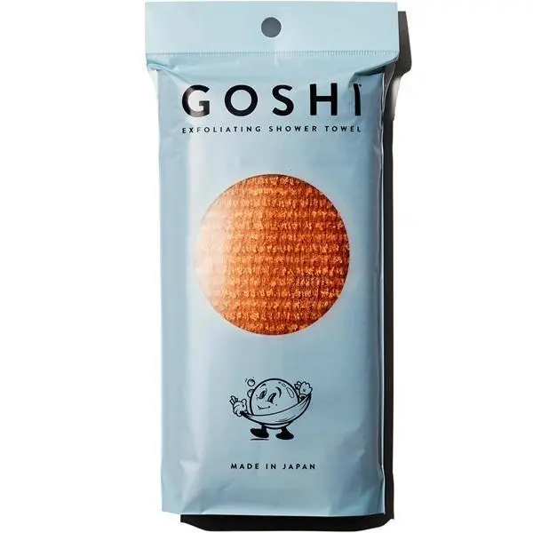 GOSHI Exfoliating Shower Bath Towel - Rip-Resistant Personal ...