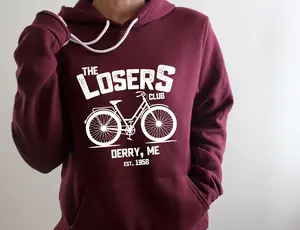 The Losers Club Sweatshirt, Vintage Bike Sweatshirt Hoodie, Stephen King's IT Sweatshirt Hoodie, Vintage Clown Sweatshirt, Scary Movies Tee